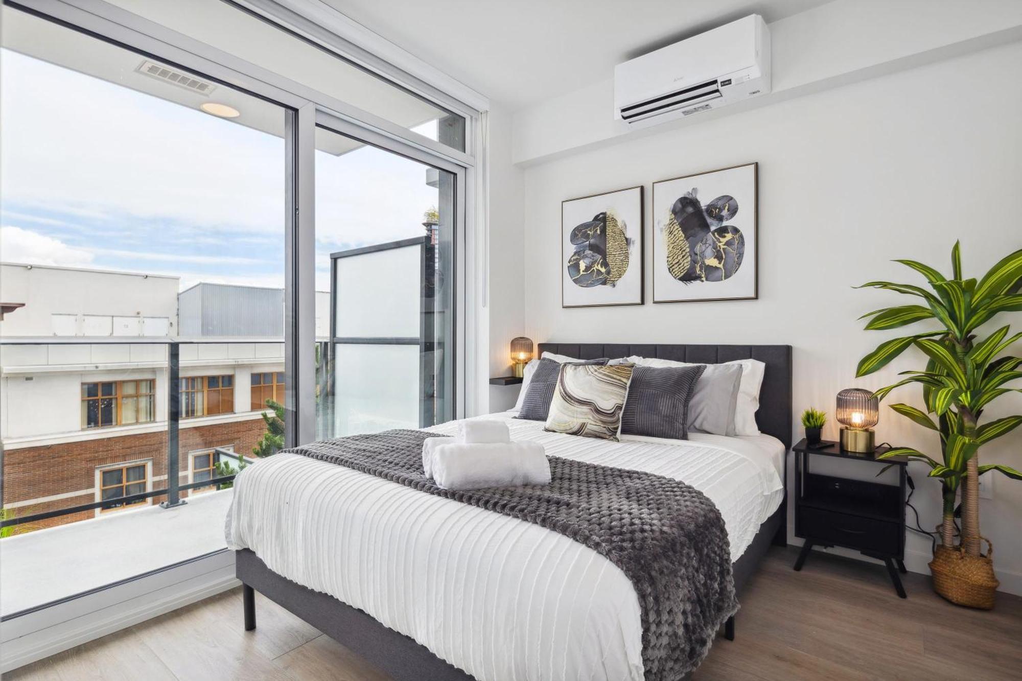 Brand New City Apt In Downtown 溫哥華 外观 照片
