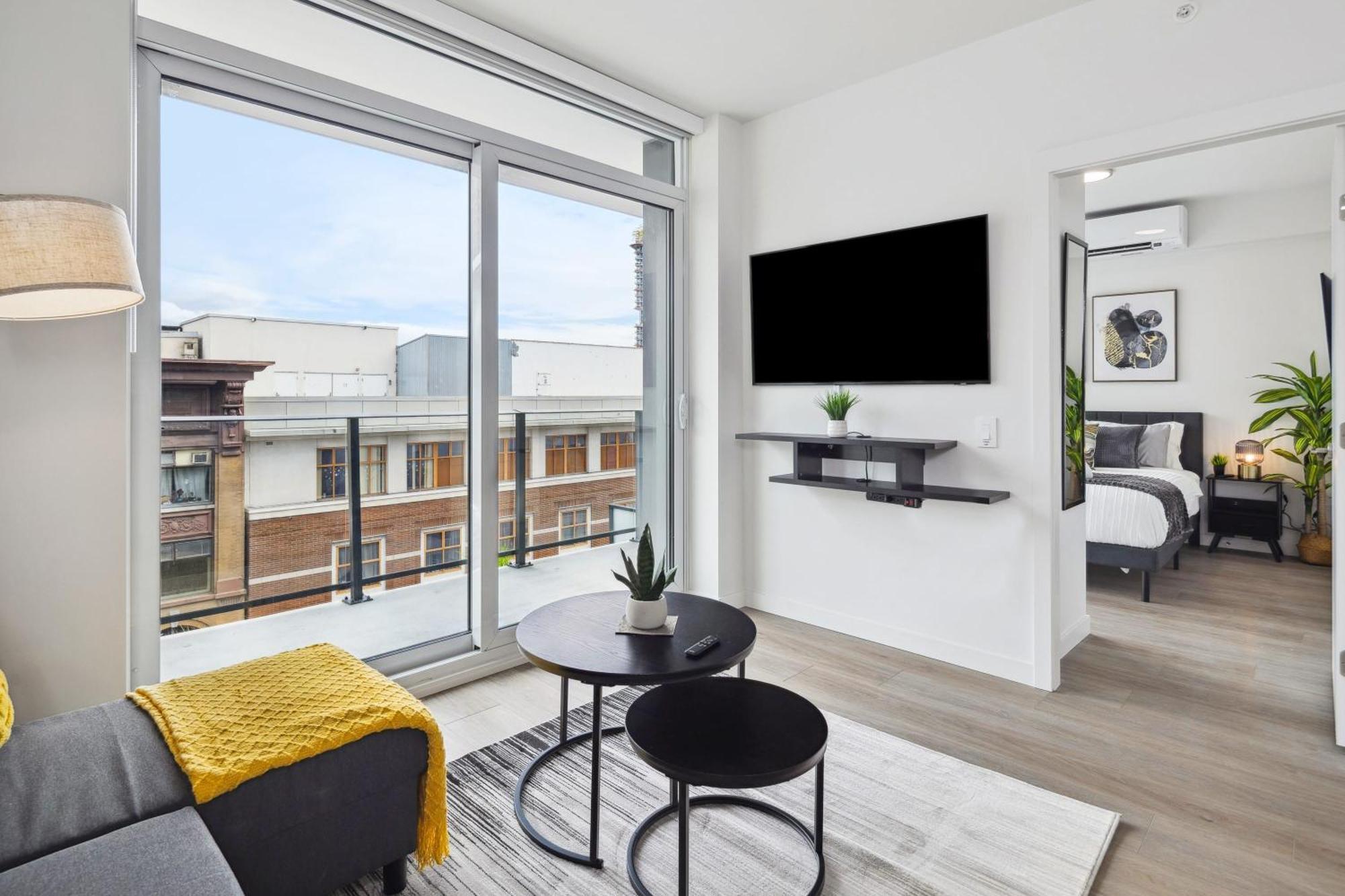 Brand New City Apt In Downtown 溫哥華 外观 照片