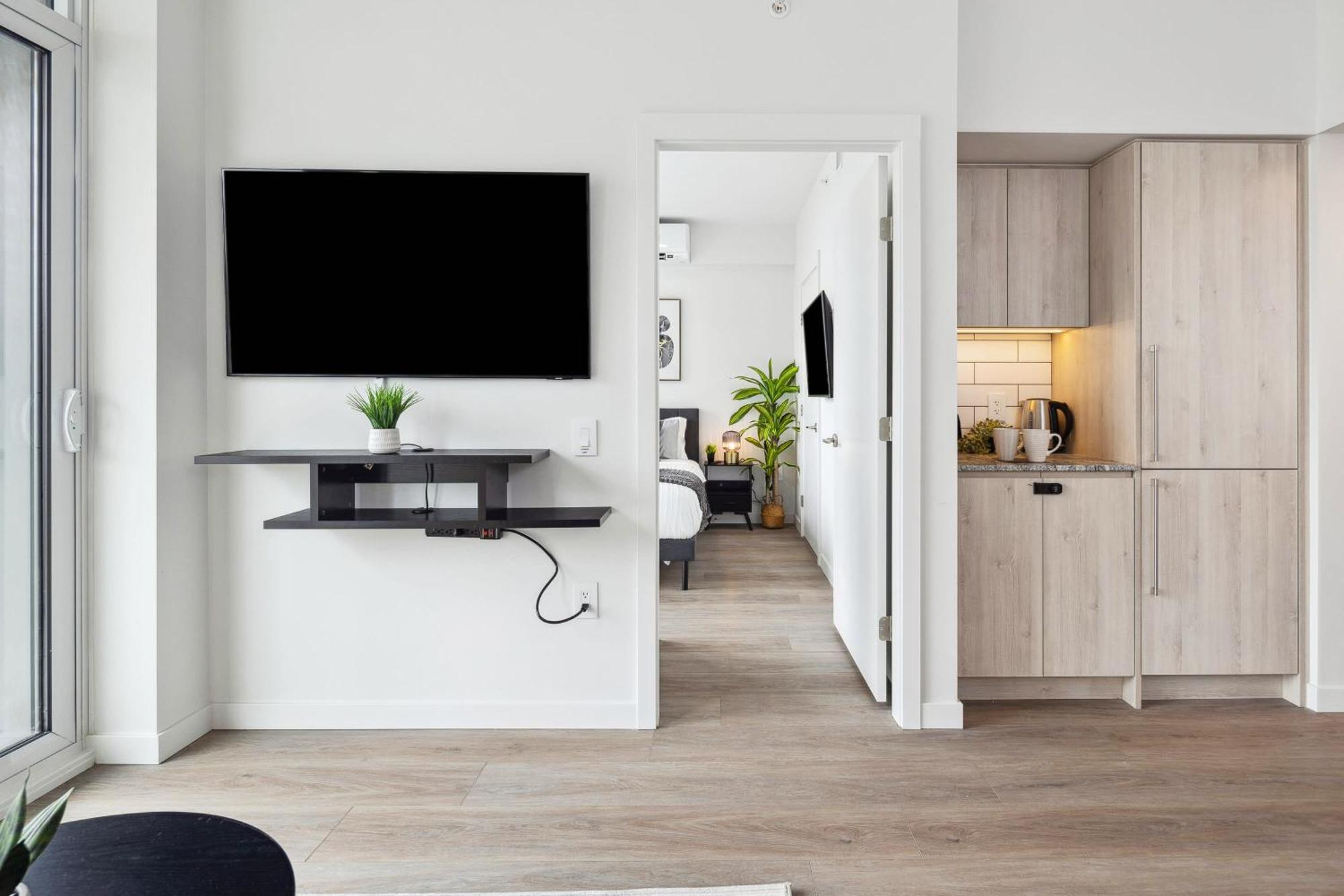 Brand New City Apt In Downtown 溫哥華 外观 照片