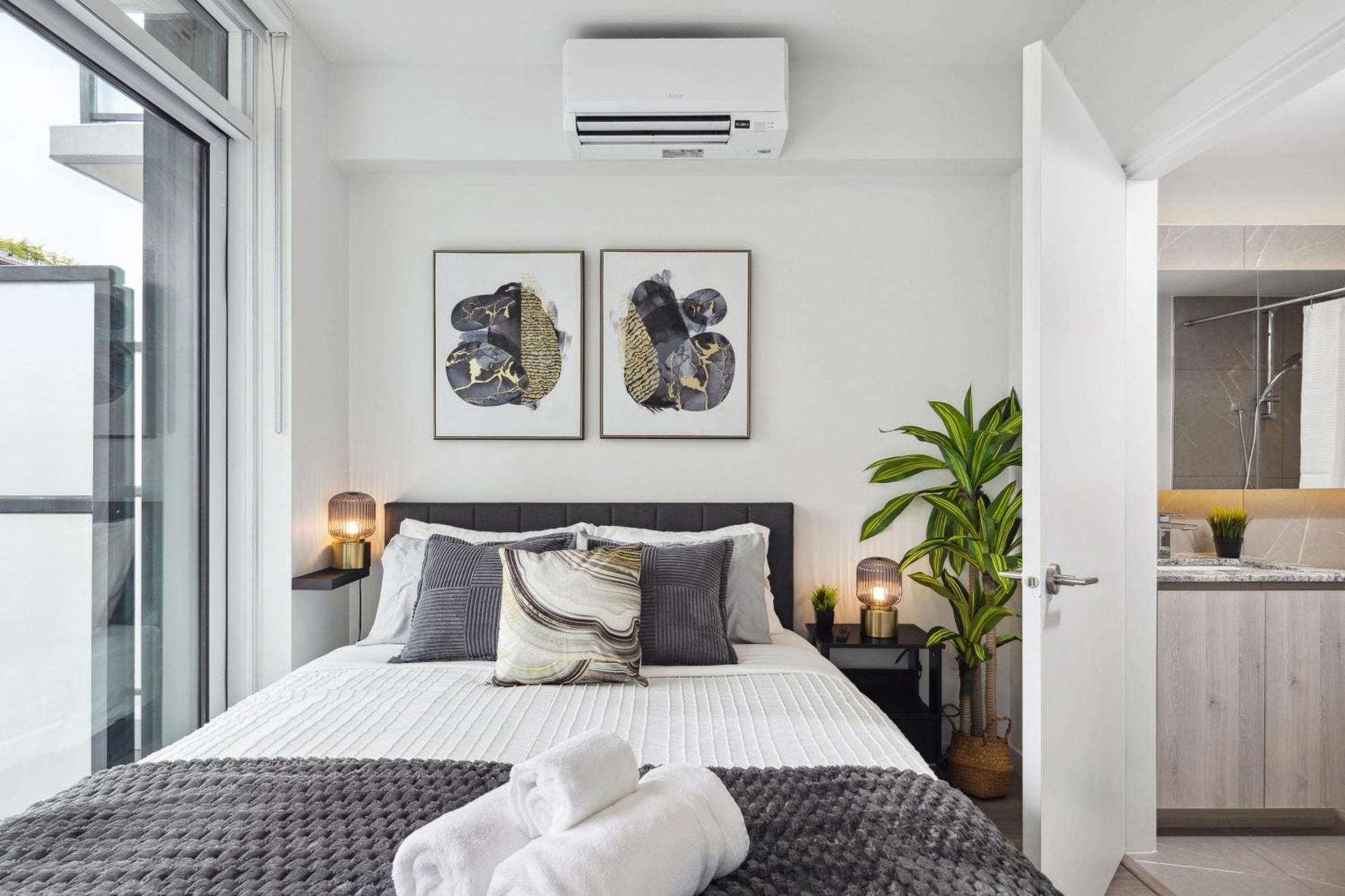 Brand New City Apt In Downtown 溫哥華 外观 照片